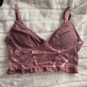 Garage Flirty Lace Sheer Corset